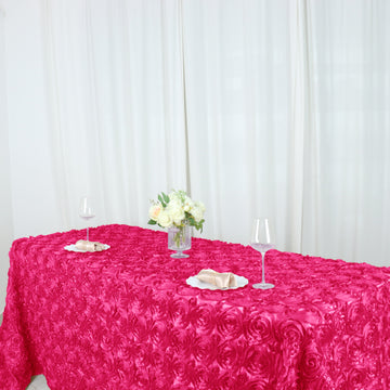 The Perfect Fuchsia Tablecloth for Your Special Celebration