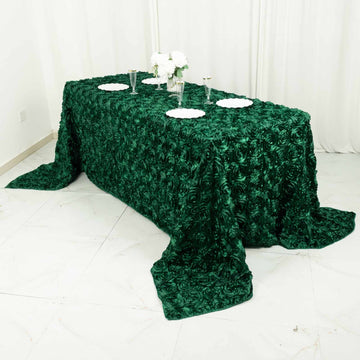 Unleash the Beauty of the Hunter Emerald Green Tablecloth