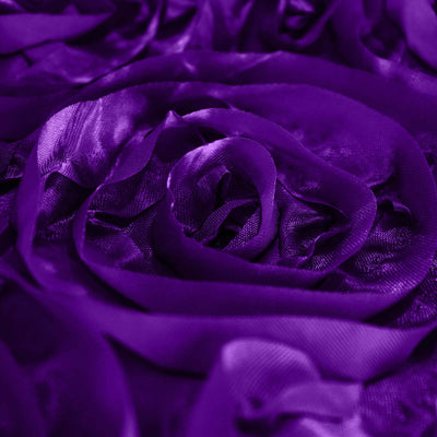 Purple silk rose petals in a textured arrangement.