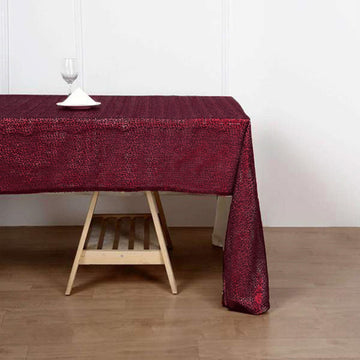 Create a Luxurious Ambiance with the Premium Sequin Tablecloth
