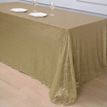 Experience Unparalleled Luxury with our Premium Sequin Tablecloth