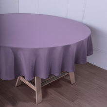Seamless Violet Amethyst Polyester Tablecloth 108 Inch Round