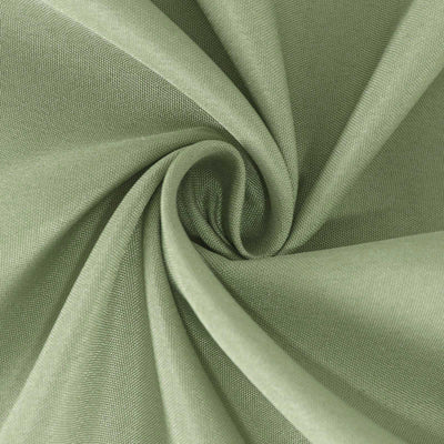 Green fabric texture twisted in a spiral pattern.