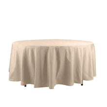 Nude Polyester Tablecloth 108 Inch Size Round