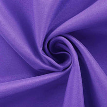 108inches Purple Polyester Round Tablecloth#whtbkgd