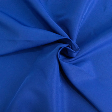 Create Unforgettable Moments with the Royal Blue Seamless Premium Polyester Round Tablecloth