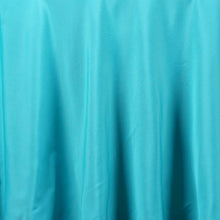 108inch Turquoise Polyester Round Tablecloth