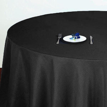 Stain & Wrinkle Resistant Polyester Tablecloth