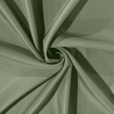 Green fabric texture with smooth drape and sheen.