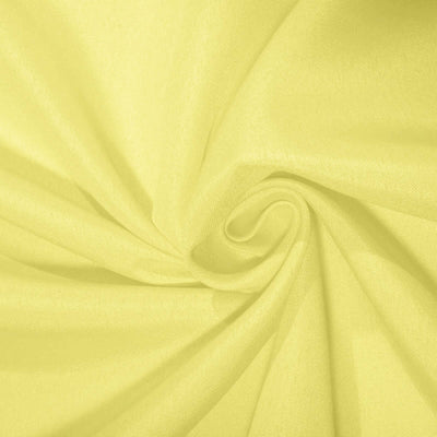 Yellow fabric texture close-up, showcasing soft, smooth draping details.