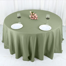132 Inch Round Eucalyptus Sage Green Tablecloth