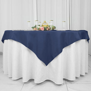 Unleash Your Creativity with the Navy Blue Table Overlay