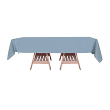 Rectangular Polyester Dusty Blue Tablecloth 60 Inch x 102 Inch