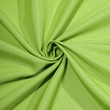 Enhance Your Event Decor with the Apple Green Seamless Polyester Rectangular Tablecloth