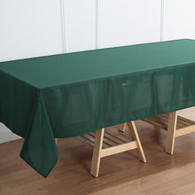 Hunter Emerald Green Rectangular Polyester Tablecloth 60 Inch x 102 Inch