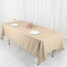 60X102 Inch Nude Rectangular Table Cover