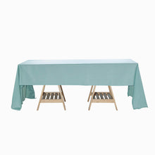 Rectangular Seamless Polyester Dusty Sage Tablecloth 60 Inch x 126 Inch