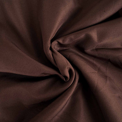 Brown fabric texture with soft draping.