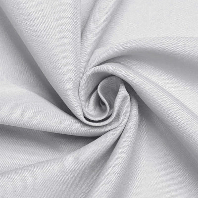 Light gray textured fabric close-up showing intricate weave details.