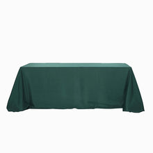 Emerald Green Rectangle Tablecloth 90 Inch x 132 Inch