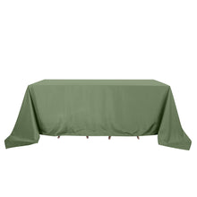 90 Inch x 132 Inch Polyester Tablecloth in Olive Green