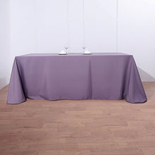 Rectangular Tablecloth Violet Amethyst Polyester 90 Inch x 156 Inch