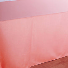 Coral Tablecloth Polyester 90 Inch x 156 Inch Rectangular