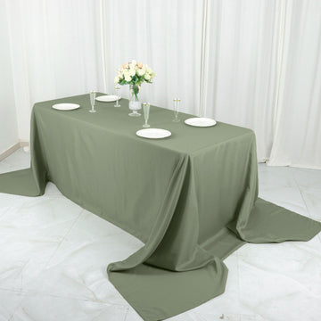 Create Memorable Events with the Dusty Sage Green Table Linens