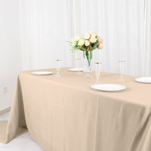 Polyester Nude Tablecloth 90x156 Inch Rectangular