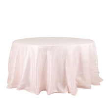 Seamless Blush Rose Gold Accordion Taffeta Tablecloth