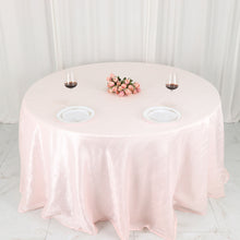 Blush Rose Gold Tablecloth Seamless Accordion Crinkle Taffeta