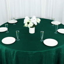 132 Inch Round Tablecloth In Emerald Green