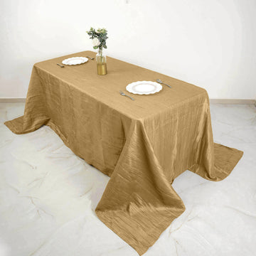 Unleash the Beauty of Your Tables with Crinkle Taffeta