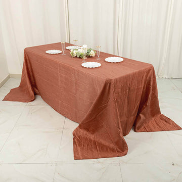 Create an Unforgettable Event with Terracotta (Rust) Accents