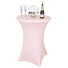 Blush | Rose Gold Cocktail Spandex Table Cover