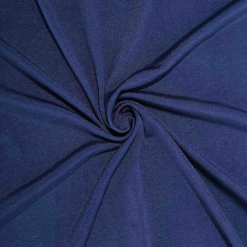 Create a Captivating Ambiance with the Navy Blue Cocktail Spandex Table Cover