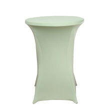 Stretch Sage Green Table Cover For Cocktail Table