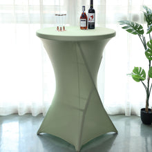 Sage Green Color Stretch Tablecloth