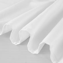 White Square 100% Cotton Linen Seamless Washable Tablecloth 70 Inch 
