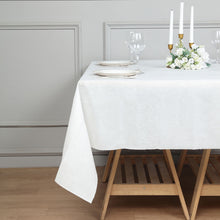 70 Inch x 70 Inch Disposable White Airlaid Square Tablecloth Soft Linen Feel