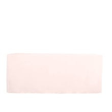 Rose Gold Blush Table Cover 6 Feet Polyester Fitted
