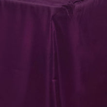 Eggplant Fitted Table Cover 6 Feet In Polyester Rectangular#whtbkgd