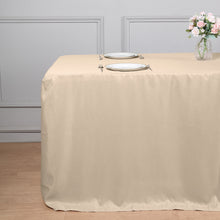 6 Feet Nude Table Cover For Rectangle Table