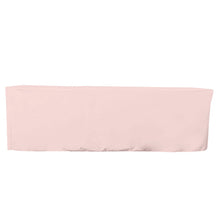 Rose Gold Blush Table Cover 8 Feet Polyester Fitted