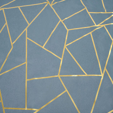 Make a Statement with the Dusty Blue Seamless Polyester Square Tablecloth