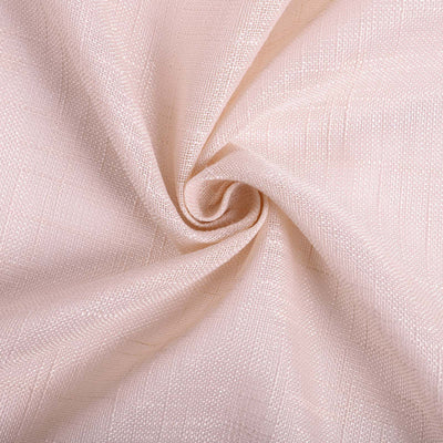 Light pink textured fabric in a swirling pattern.