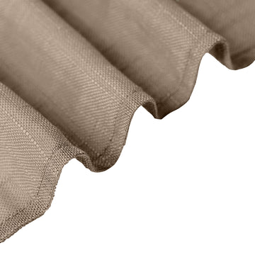 Transform Your Tablescape with our Taupe Seamless Rectangular Tablecloth