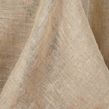 Natural 90 Inch x 132 Inch Rectangle Burlap Rustic Tablecloth#whtbkgd