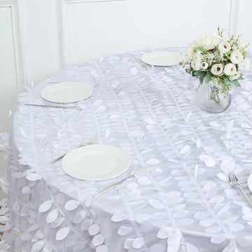 Seamless Round Tablecloth for Effortless Elegance
