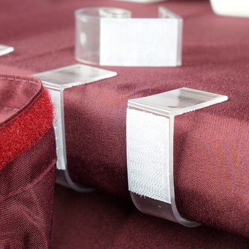 Secure and Versatile Table Skirt Clips for Any Occasion